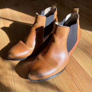 Tan Spanish Leather Chelsea Boots